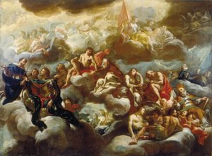 Apotheose van St. Nicolaas door Corrado Giaquinto